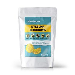 Allnature Kyselina citronová 1000 g