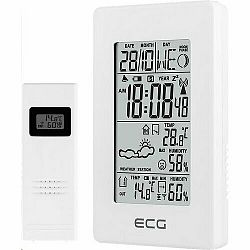 ECG MS 100 White meteostanice, bílá