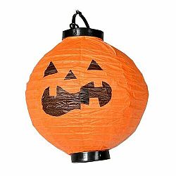 Lampion Halloween s LED světly, pr. 20 cm