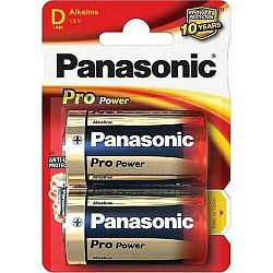 Panasonic LR20PPG/2BP Pro Power Gold