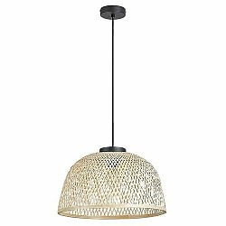 Rabalux 72025 závěsné svítidlo Rattan, černá