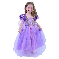 Rappa Dětský kostým Princezna Fialka, vel. S