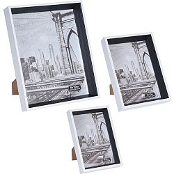 Sada fotorámečků Berlin, 3 ks, černá