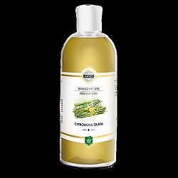 Topvet Masážní olej CITRONOVÁ TRÁVA, 500 ml