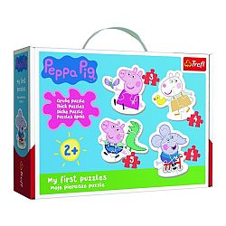TREFL Baby Prasátko Peppa 4v1 3,4,5,6 dílků
