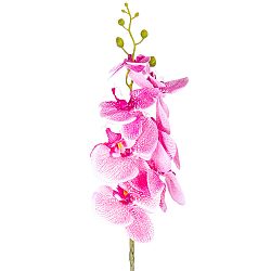 Umělá Orchidej tm. růžová, 86 cm