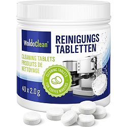 WoldoClean Čisticí tablety do kávovaru, 40 ks