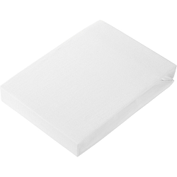 Elastické Prostěradlo Basic, 180/200cm, Bílá