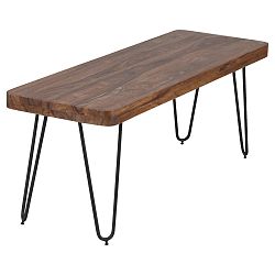 Lavice Z Masivního Dřeva Bagli 120 Cm