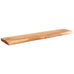 Masivní Nástěnná Police Z Akácie, Š: 80 Cm