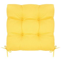 Sedací Polštář Elli, 40/40/7cm, Žlutá