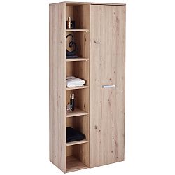 Vysoká Skříňka V Dekoru Dub Artisan