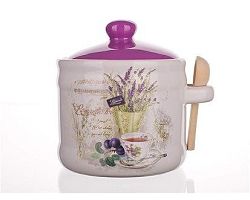 BANQUET Dóza se lžičkou LAVENDER 400 ml