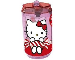 Banquet plastová s brčkem HELLO KITTY 410ml