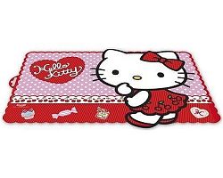 Banquet prostírání Hello Kitty red 2 44x30