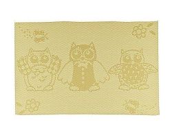 BANQUET Prostírání OWLS Yellow 45x30 cm