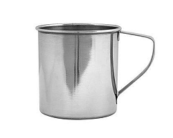 Baquet Hrnek nerezový Shine 11 cm