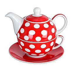 Čajová souprava porcelánová PUNTÍK