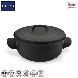 Kastrol BELIS s poklicí - 2 L, černý