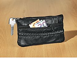 Magnet 3Pagen Patchworková klíčenka černá