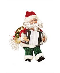 Magnet 3Pagen Santa s akordeonem