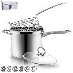 Orion Nerezový fritovací hrnec 3,7 l