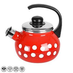 Orion Smaltovaný s píšťalkou puntík 1,75l