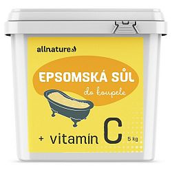 Allnature Epsomská sůl Vitamín C, 5 kg
