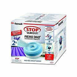 Ceresit STOP VLHKOSTI AERO 360° náhradní tablety 3v1 relaxační levandule (2x450g)