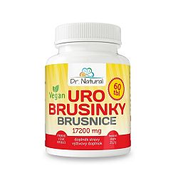 Dr.Natural URO - Brusinky 17200 mg, 60 tbl.