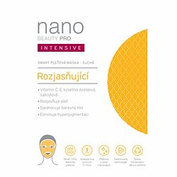 nanoBeauty Rozjasňující nanovlákenná maska INTENSIVE