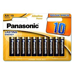 Panasonic Sada alkalických baterií LR6APB/10BW, 10 ks