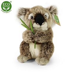 Rappa Plyšový medvídek koala sedící, 15 cm ECO-FRIENDLY