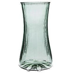Skleněná váza Olge, zelená, 23,5 x 12,5 cm