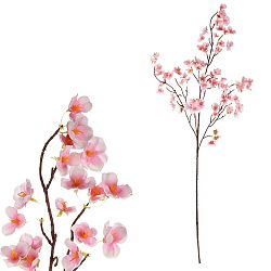Umělá větev třešně růžová, 104 cm