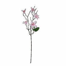 Umělá větvička Magnolie světle růžová, 64 cm