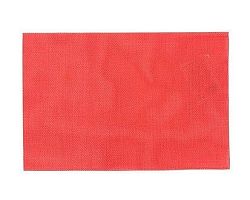 BANQUET Prostírání PIATTO 45 x 30 cm, 2x2 vlákna, červené