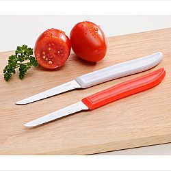 Magnet 3Pagen 2 kuchyňské nože, červená + bílá červená+bílá